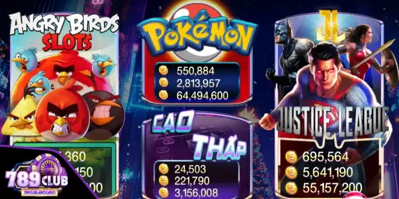 Điểm độc đáo tạo nên sức hút quay hũ Pokemon 789CLUB