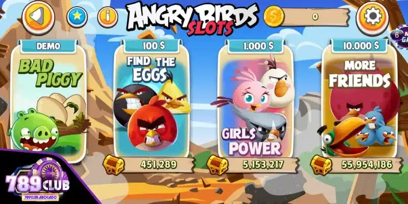Tổng quan chung về Angry Bird Slots
